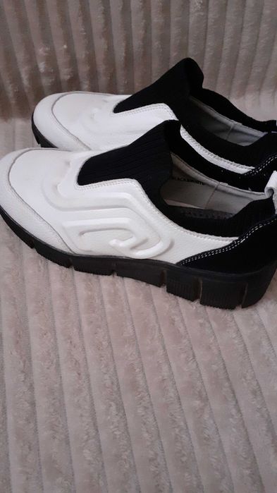 Buty skórzane damskie