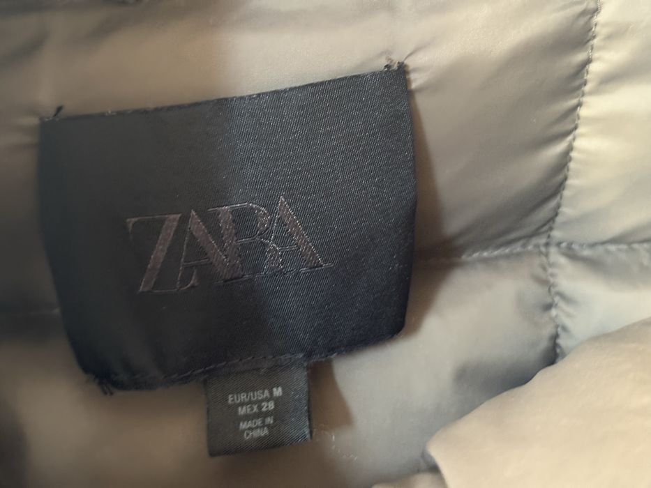 Zara куртка пуховик.
