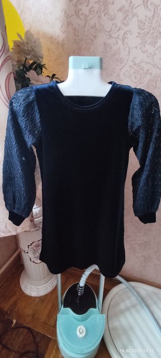 Платье Темно синий цвет