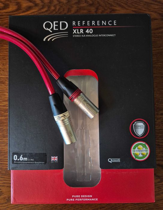 Kabel XLR - QED Reference XLR 40 (0.6m)