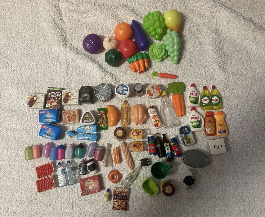 Vendo miniaturas de alimentos