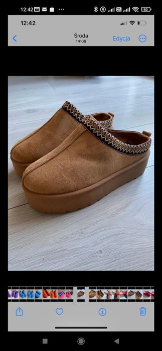 Kapcie śniegowce 39 tazz