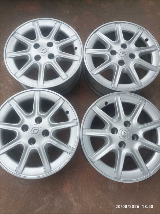 Jantes 15 4x100 Renault Megane Clio Twingo Kangoo Laguna Modus