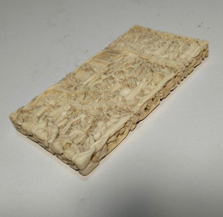 Rara Cartoneira Chinesa china Cantão Cantonesa. séc. XIX (A2)