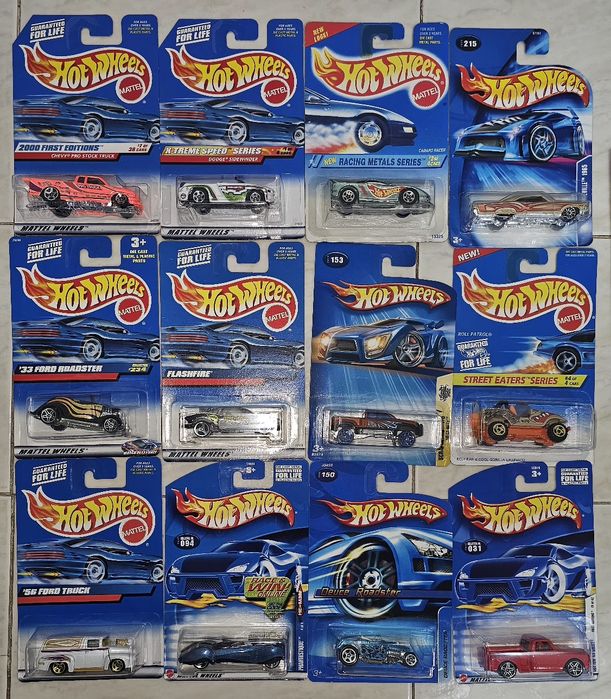 Lote hotwheels antigos