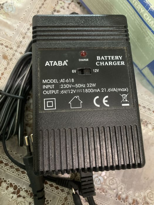 Зарядное устройство ATABA AT-618 6V/12V
