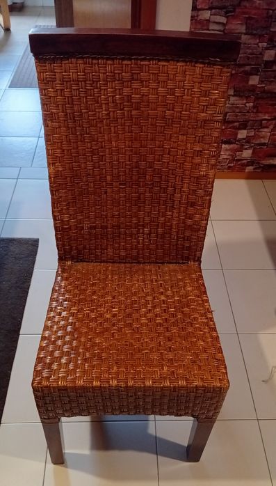 Cadeiras de sala em vime