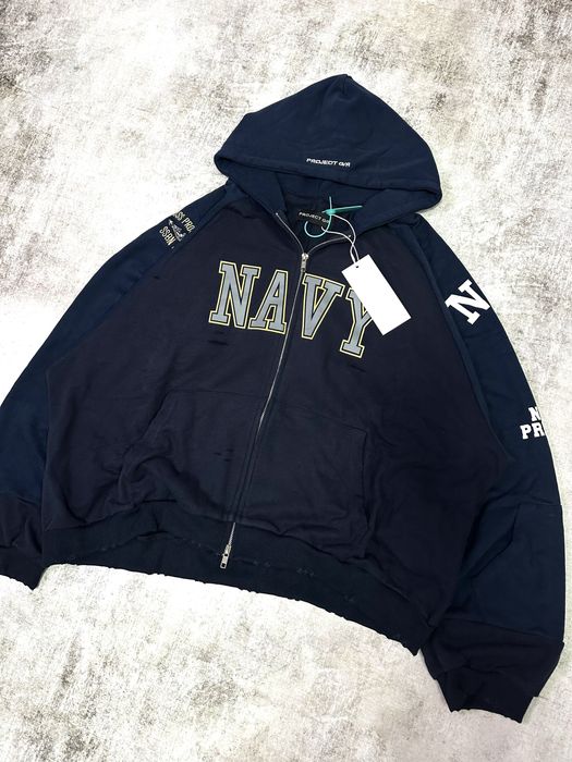 Худі кофта hoodie Grailz Project G/R NAVY opium archive balenciaga erd
