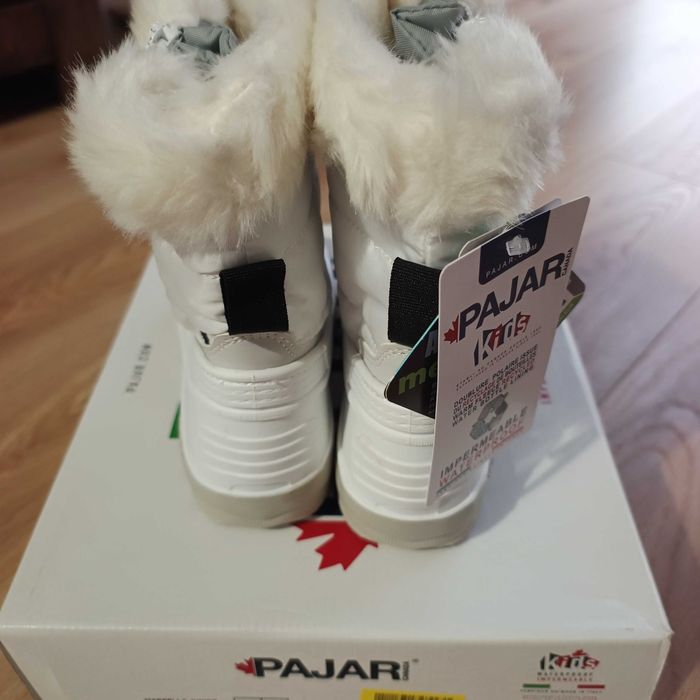 Śniegowce white junior PAJAR