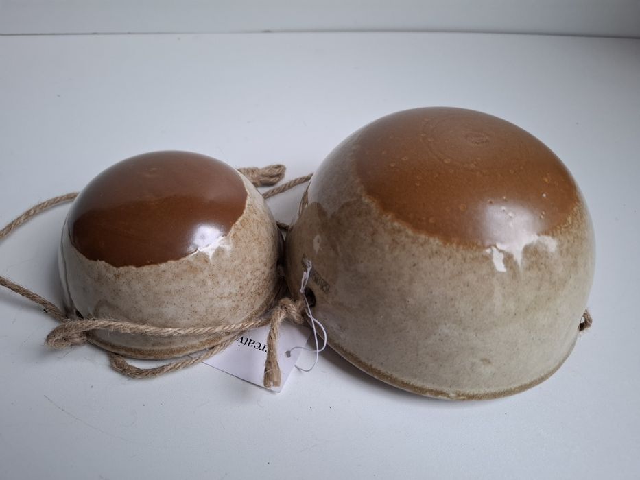 Barti Bowl wiszące doniczki/ miski podwójne