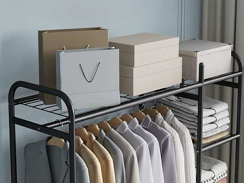 Stojak na ubrania wieszak regał garderoba wys. 148 cm G240