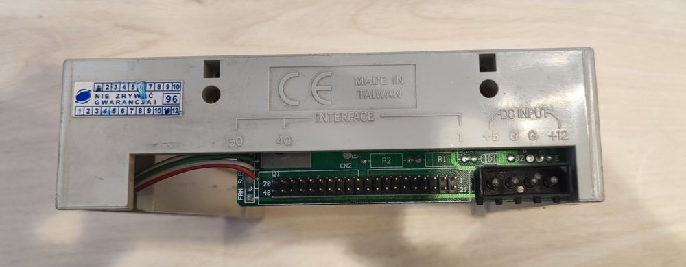 Kieszeń na dysk HDD 3,5' ATA IDE do zatoki 5,25 część wewnętrzna