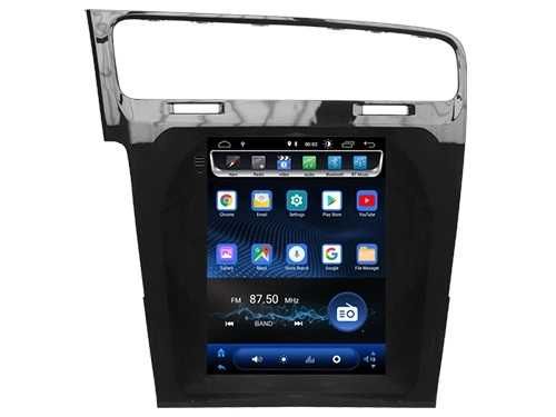 Auto-rádio android 14 Golf 7 2013 9 polegadas e Modelo Tesla