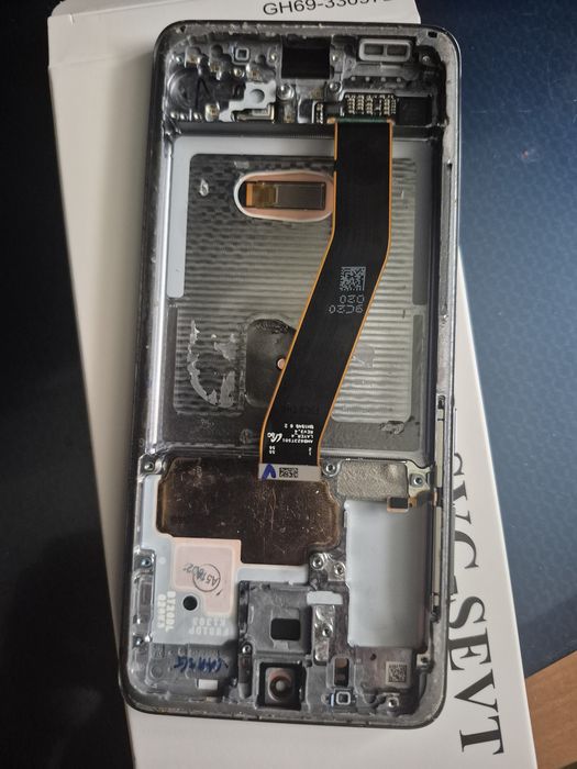 Дисплей samsung s20 g980f 5g + відбиток