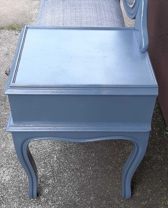 mesa de banco vintage (com gaveta)