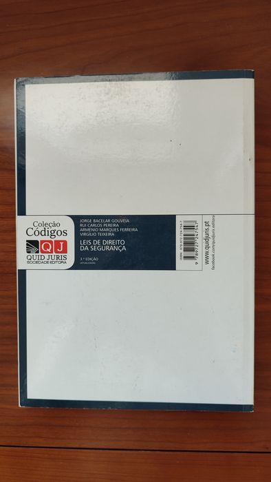 Leis de Direito da Segurança - 3a Edição