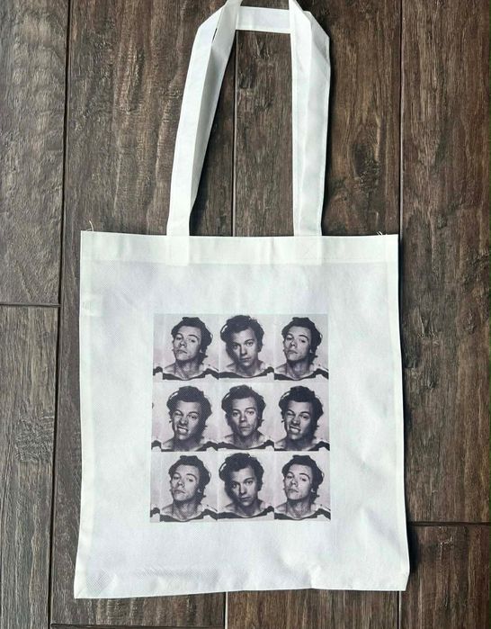 Torebka torba tote bag materiał non woven  harry styles