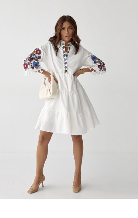 Плаття вишиване вільного крою