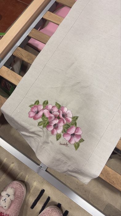 Toalha mesa decorativa