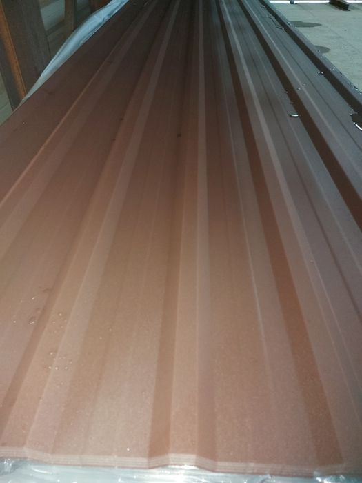 Promocja! Blacha trapezowa t-18 brąz mat 28 zl m2 brutto