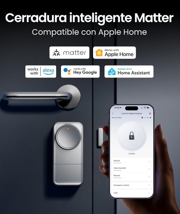 Fechadura inteligente SwitchBot Lock Pro (C/ GARANTIA!)