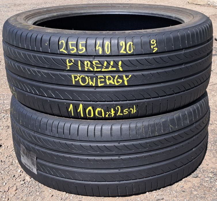 255/40/20 Pirelli powergy 2szt 7mm 2021r