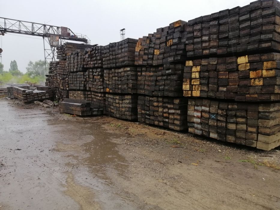 Шпалы деревянные