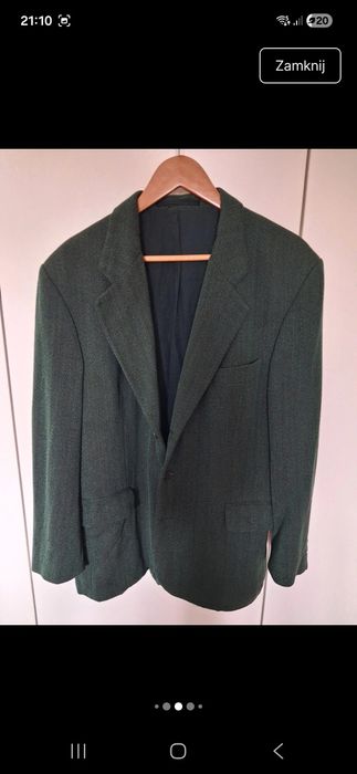 Wełniana marynarka męska feudal