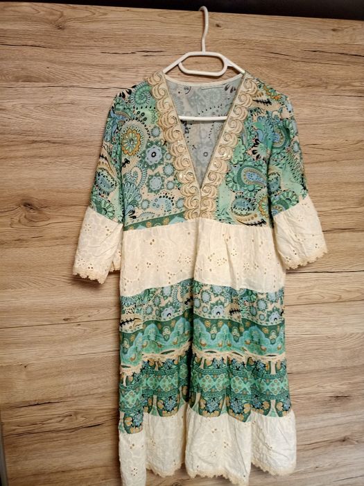 Piękna sukienka typu boho