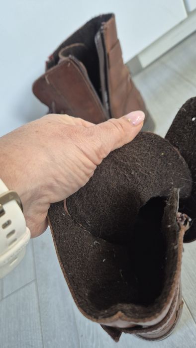 Buty skóra naturalna 38 Lasocki ocieplane