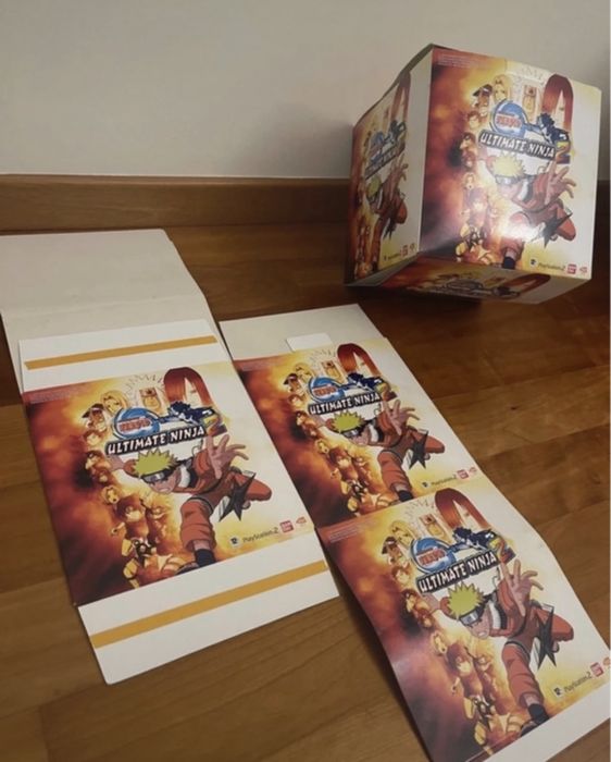 Naruto jogos / material promocional