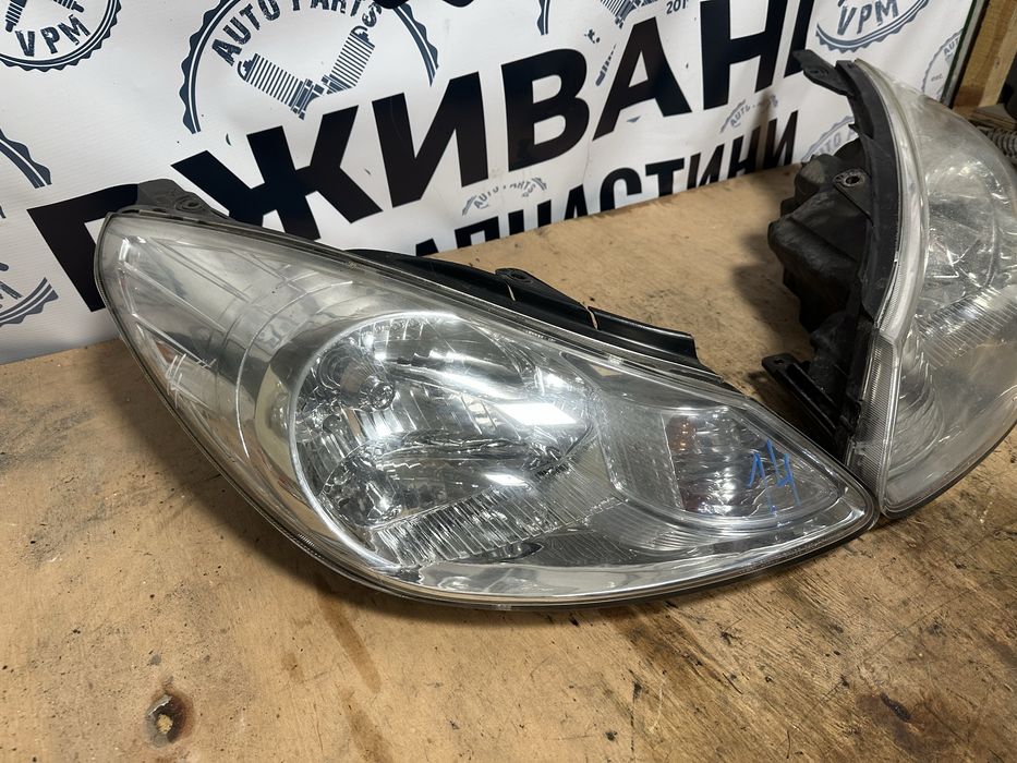 Фари передні комплект ліва права Hyundai I10 дорест