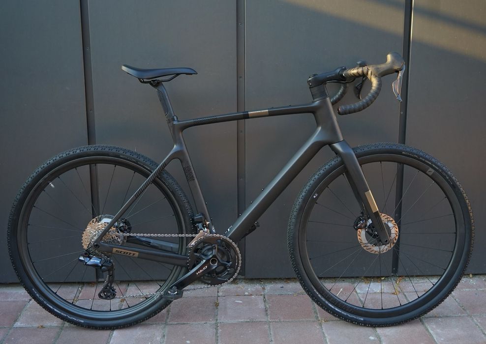 8.6кг! Di2 GRX825 | Scott ADDICT Gravel 10 (M) карбон вілсет Fulcrum Rapid RED