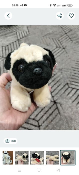 Мопс нова іграшка.