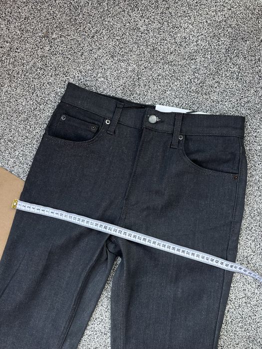 ZARA spodnie jeansowe flare bootcut szare grafit wysoki stan melanż 36