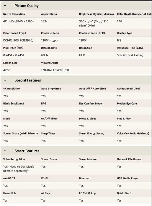 Smart Monitor LG 43' Como novo.  Promo NATAL