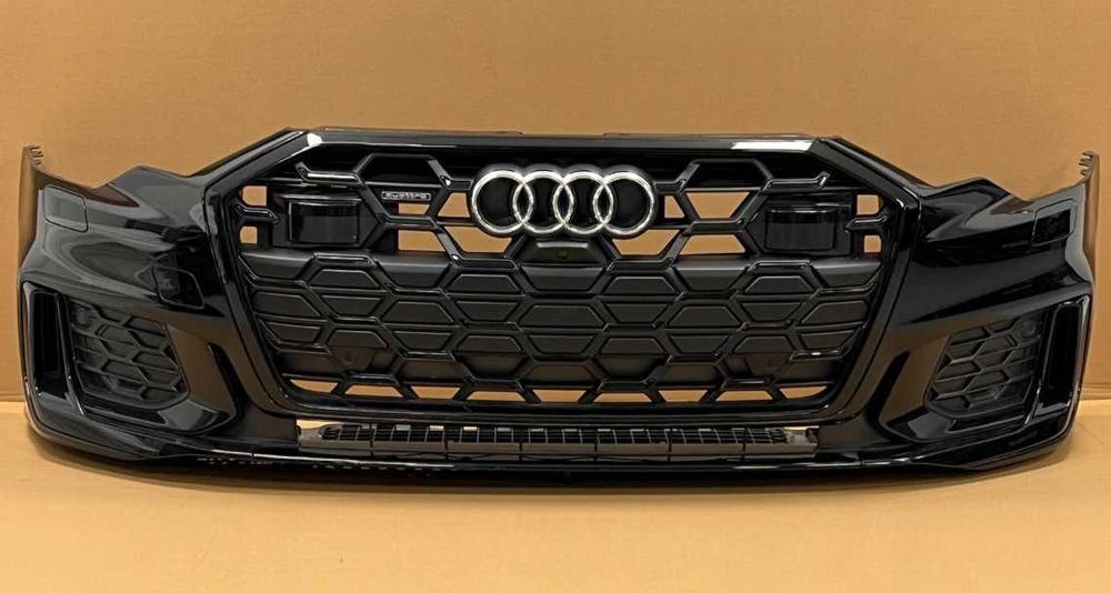 Бампер передний карбон с лайн обычный ауди рс6 a6 audi rs6 s6 а6 c8 разборка шрот