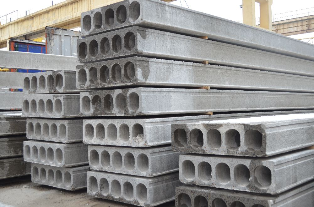 Панелі перекриття міжповерхові залізобетонні.Доставка по області