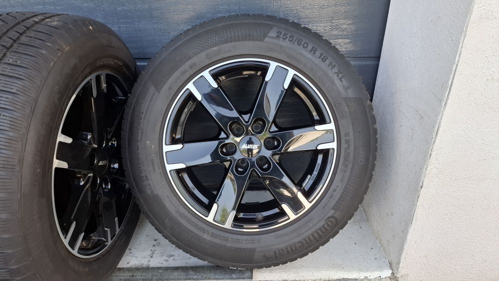 4x Koła zimowe 255/60 R18 X Klasa Navara 6x114.3