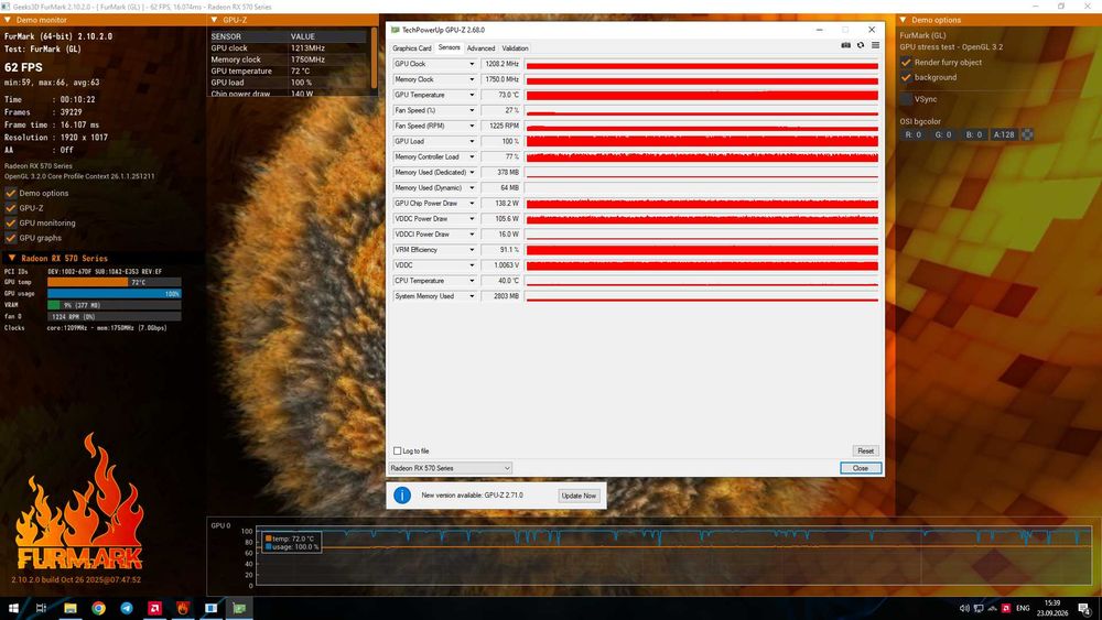 Ігрова Відеокарта Sapphire PULSE Radeon RX 570 4GB GDDR5 | МАГАЗИН | Гарантія 90 днів