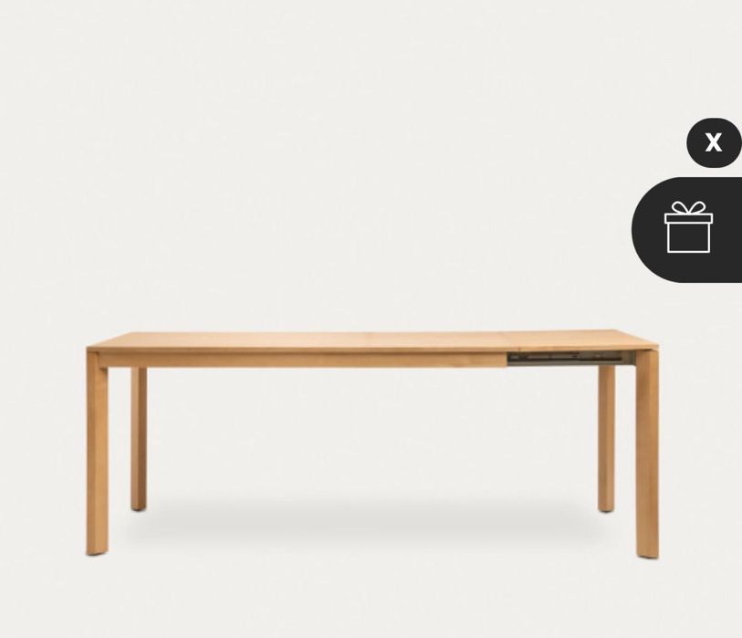 Mesa de jantar extensível