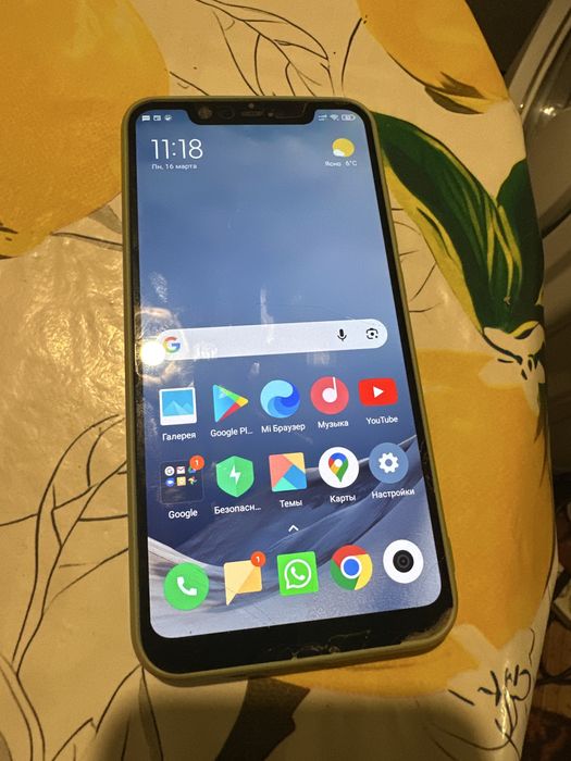 Продам сяоми  8/128 в отличном состоянии синий комлект полный