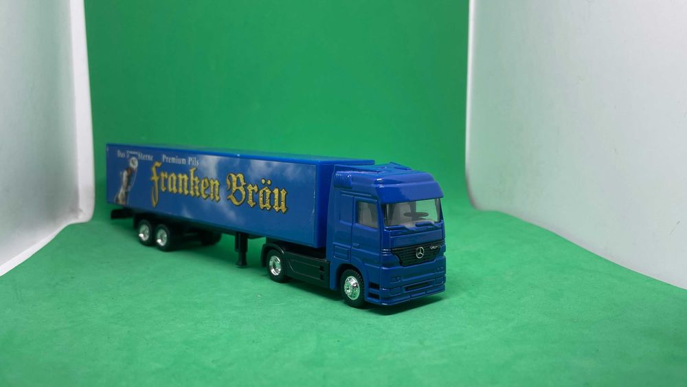 Ciężarówka z naczepą 1 87 jak siku herpa