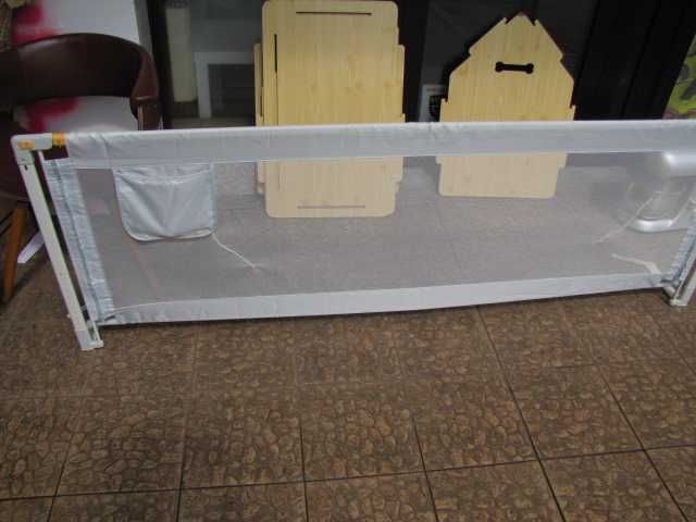 Bramka zabezpieczająca ochronna do łóżeczka dziecięcego, 200 cm