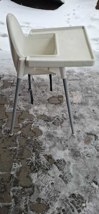 Ikea antilop krzeselko do karmienia