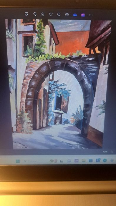 Quadro a oleo verdadeiro