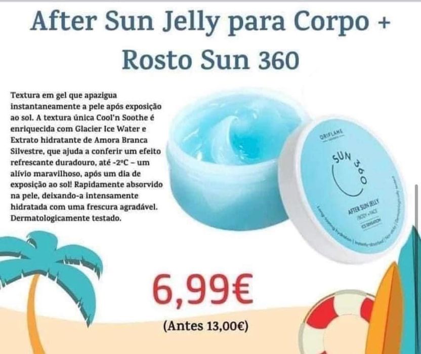 After Sun / Pós-Solar (rápido alívio) Oriflame