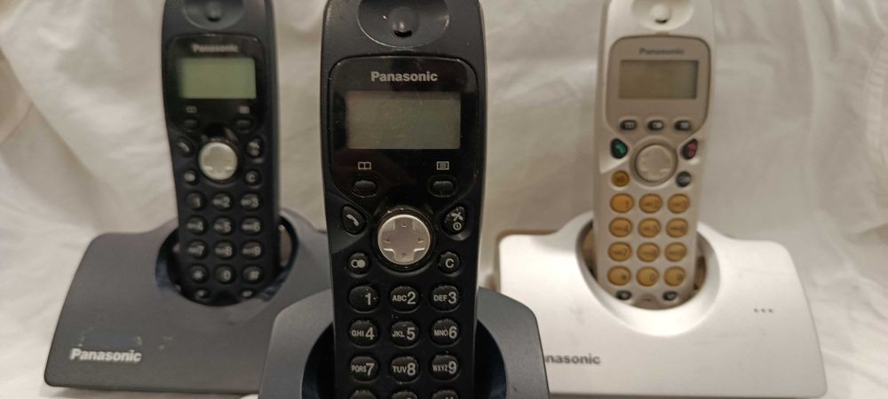 Telefones sem fios da Panasonic