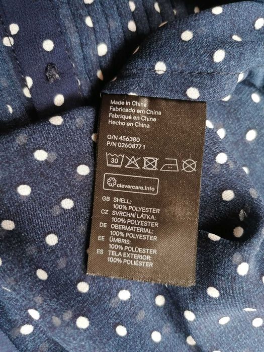 Bluzka w groszki H&M rozmiar 34