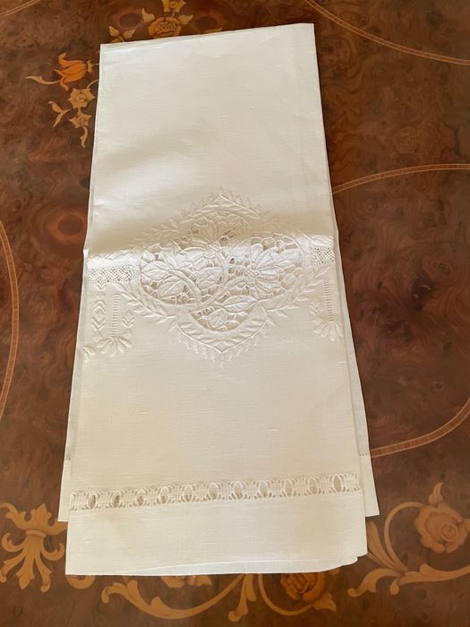 Conjunto de toalhas de 100% linho
